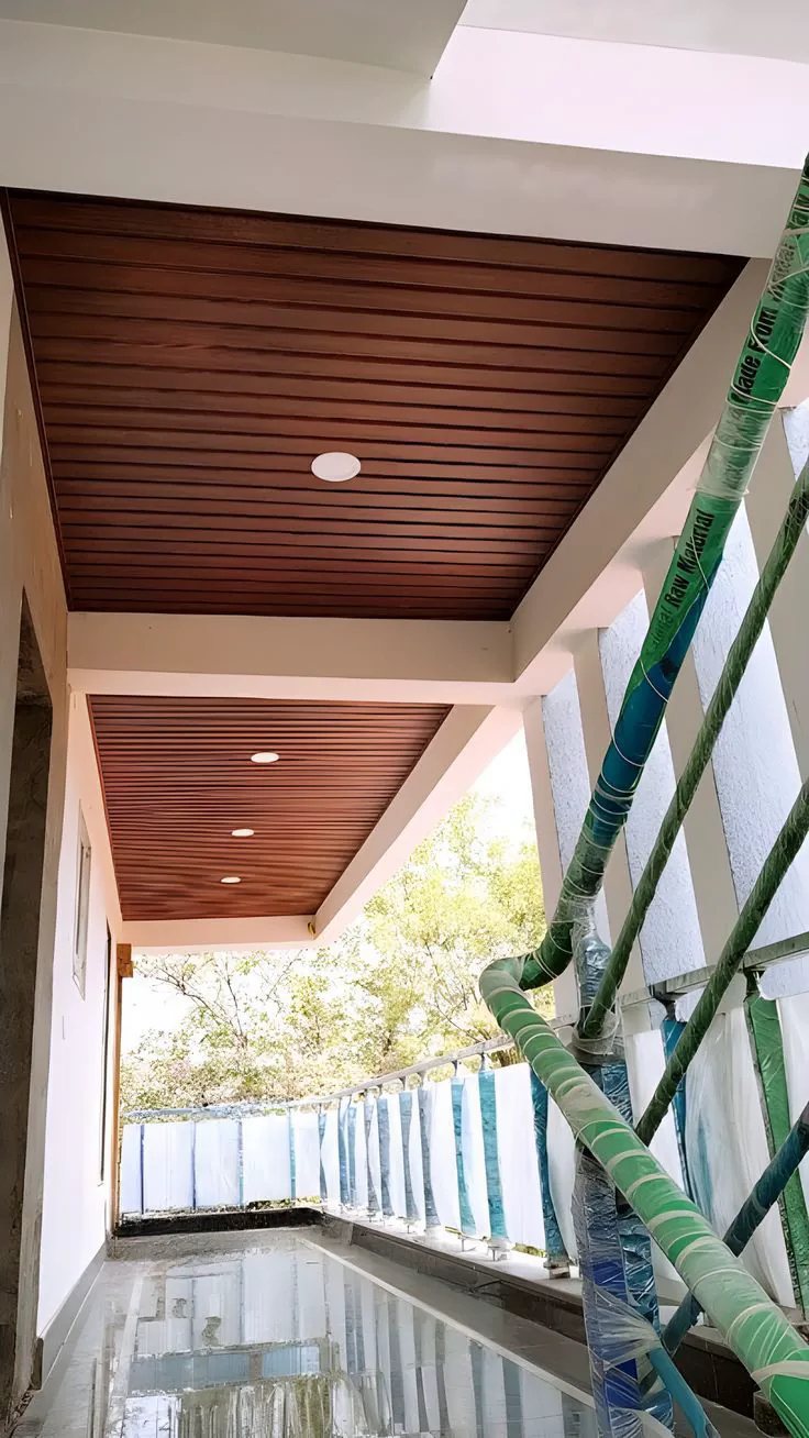 Completed linear ceiling project